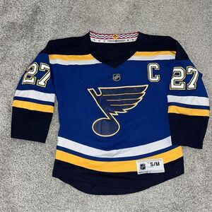 St Louis Blues NHL Pietrangelo Youth Kids Hockey Jersey S/M